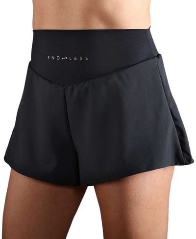 Endless Court Korte Broek Zwart S Vrouw