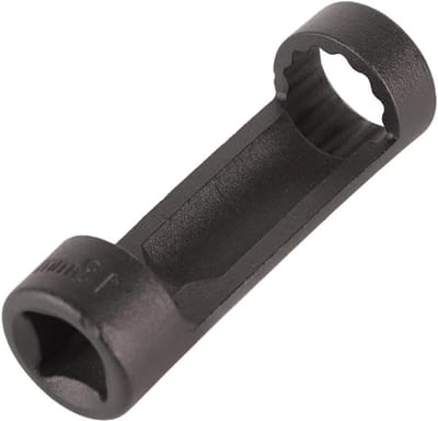 Premium Veerpootdopsleutel 1/2 Inch DR - 18 Mm 12PT - Stalen Constructie, Anticorrosief, Eenvoudige Installatie, Compact en Efficiënt voor Veerpootverwijdering en Onderhoud