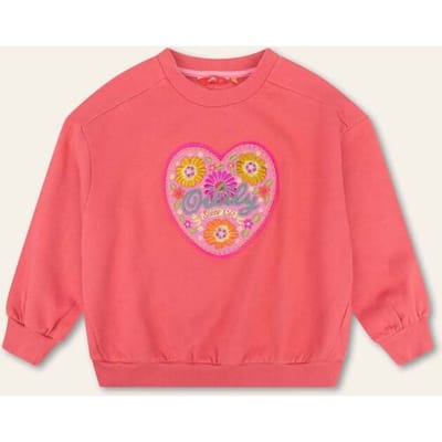 Oilily Hooray Sweater- maat74/12m Holly Berry