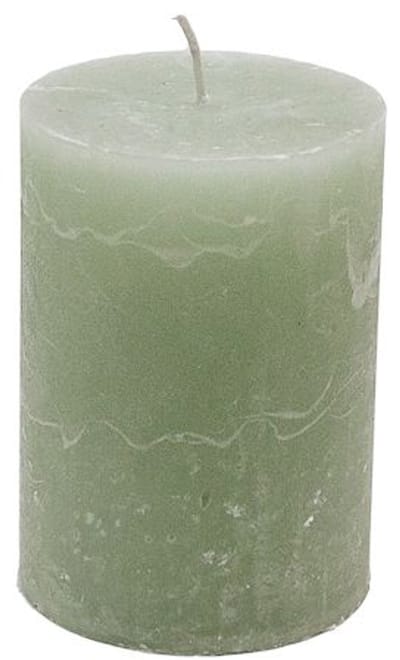 Stompkaars - stompkaars | light green | ø7x10 cm - groen - ø7x10x