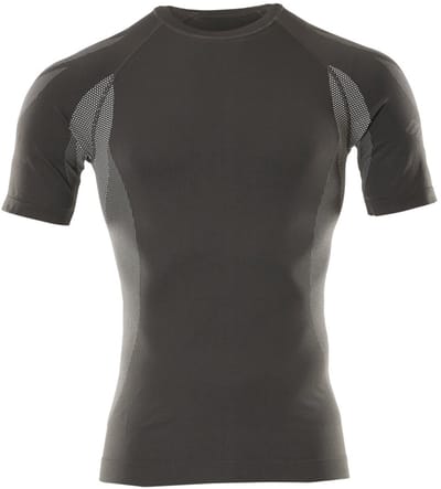 Mascot Crossover Functioneel hemd, met korte mouwen 50185-870 - donkerantraciet - L-XL