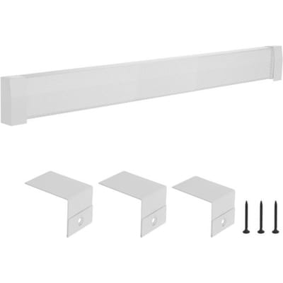 VEVOR Radiatorbekleding, Premium Serie, 1832 x 81 x 193 mm, Standaard Frontbekleding voor Elektrische Radiatoren, Vervangende Bekleding van Robuust Staal, voor Slaapkamer, Wit