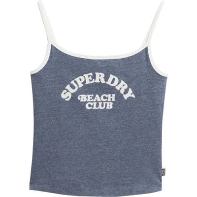 Superdry - Athletic Essentials Cami Top met logo - Dames - Vesten