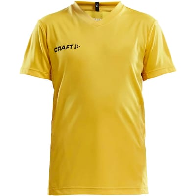 Craft Squad Shirt Korte Mouw Kinderen - Geel | Maat: 122/128