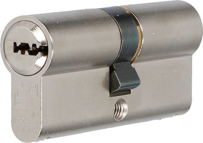 S2 veiligheidscilinder F6 35/35 SKG 2, dubbele profielcilinder (verschillend sluitend)