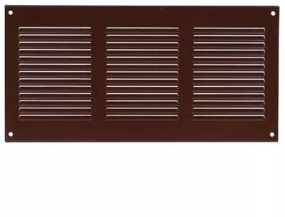 Europlast Metalen rooster 300x150mm bruin - MR3015B