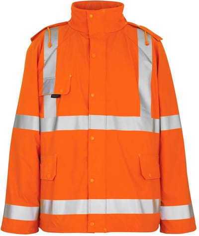 Mascot Safe Aqua Regenjas 50101-814 - Hi-Vis oranje - 2XL