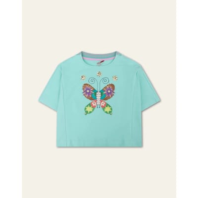 Oilily T-Shirtshirt T-Shirt- maat92/2T Blauw indigo light