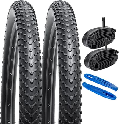 Opvouwbare 26-inch Fietsbanden met Binnenbanden - 26x2.40 ETRTO 60-559
