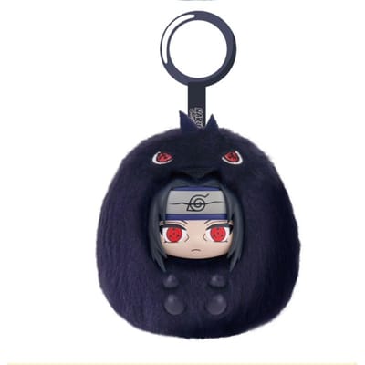Nieuw Origineel Naruto Figuur Naruto Blind Box Shippuden Party Sleutelhanger Serie Knuffel Pluche Handgemaakt Ornament Speelgoed Collectie Cadeau black