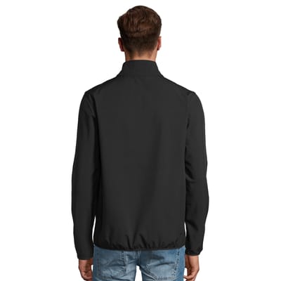 SOLS Heren Radian Soft Shell Jacket (Zwart)