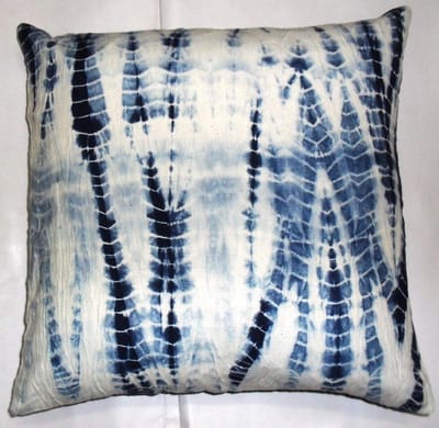Kleurendruk, decoratieve katoenen worp, Shibori Sofa kussenslopen, Tie Dye Shibori Kussenhoezen, Boheemse kussenshams Outdoor Kussenhoes 16x16 (20)