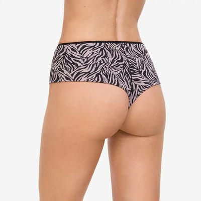 Avet dames hipstring - microfiber - Safari - Microfiber ondergoed - dames onderbroek - Groen / L