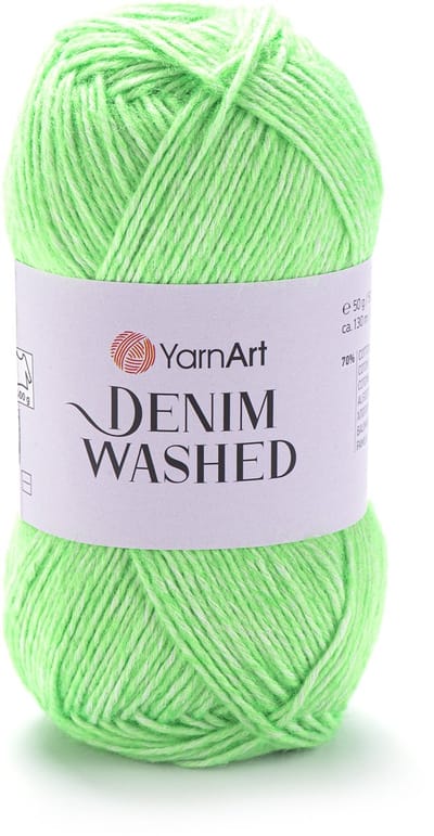 YarnArt Denim Washed – Katoenmix Garen – 50g – ±130m – Vintage Look – Voor Kleding & Accessoires - Kleur 912