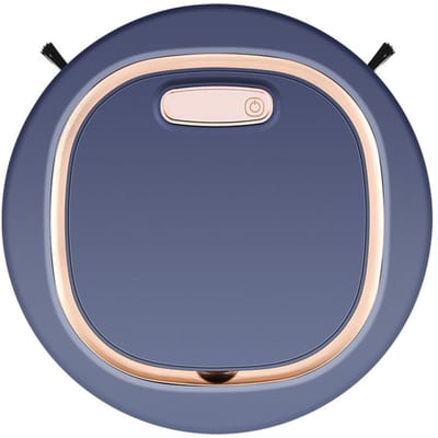 3-in-1 Intelligente Robotstofzuiger 1200 mAh Batterij Zuigkracht Stofzuiger Robot voor Vloeren blue