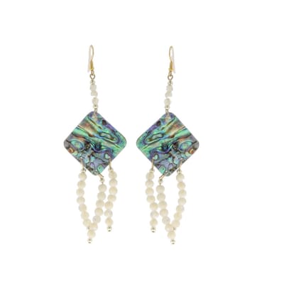 Behave - Oorhangers - Bohemian pareltrend - Abalone zomerstijl