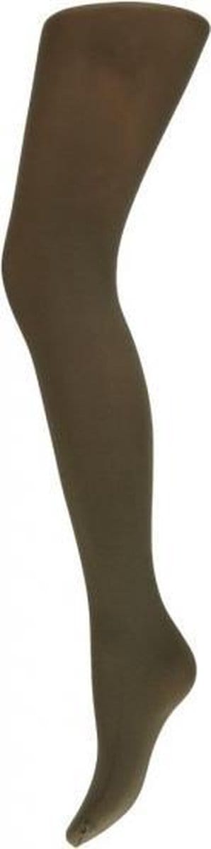 Carnaval verkleed dames panty van 60 denier - donkergroen - microfiber S/M