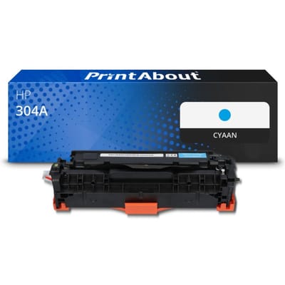 PrintAbout huismerk Toner 304A (CC531A) Cyaan Geschikt voor HP