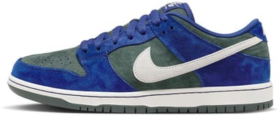Nike Dunk Low Pro SB Deep Royal Vert Vintage Baskets Homme Bleu Bleu Royal Foncé Voile HF3704-400 38 gray