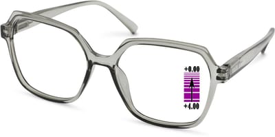Leesbril Vista Bonita Mira Progressief-Kadushi silver-+4.00