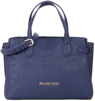 VALENTINO Schoudertas Handtas Pansy Shopping Bag Blu Donkerblauw