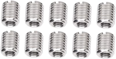 Dailygoods- Insert Moer 10 Stuks - Bevestigingshardware - M6X1.0/M10X1.5 Draad - Verminderen Repa - Exteon Tool - Hoogwaardige Kwaliteit - Reductiemoer