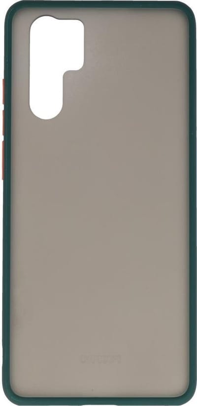 Hoesje Geschikt voor de Huawei P30 Pro - Hard Case Backcover Telefoonhoesje - Donker Groen