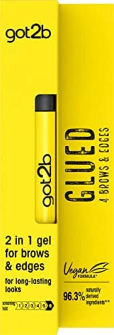 6x Got2b Glued 4 Brows & Edges Gel 16 ml