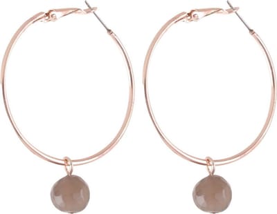 Behave - Oorbellen - Oorringen met natuursteen - elegante boho look