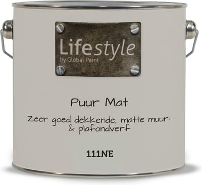 Lifestyle Puur Mat - Muurverf - 111NE - 2.5 liter