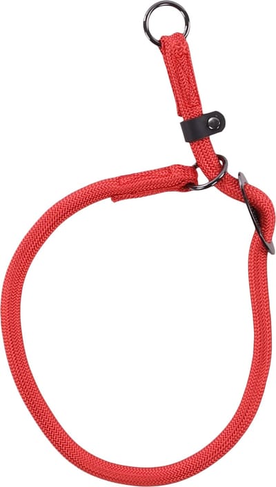Flamingo Aiden - Anti-trek Halsband Honden - Anti-trek Halsband Aiden Rood L 55cm 12mm - 1st - 132820 - 1st
