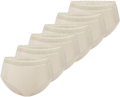 Triumph Dames midi slip 6 pack Feel of Modal