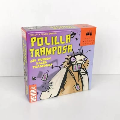 Polilla Tramposa Bordspellen De Valsspeler Mot Kaartspel Spel Strategie Bord Familie Spel Speelgoed Spellen Van Tafel Spaans Voor Feest gray
