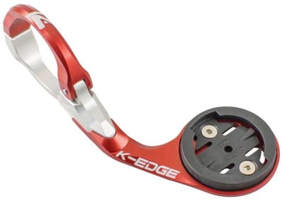 K-EDGE geschikt voor Garmin Race Mount rood 31 8mm-one size