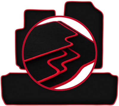 CARLUX-RED automatten voor: Citroen Xsara Picasso minivan (1997-2010)