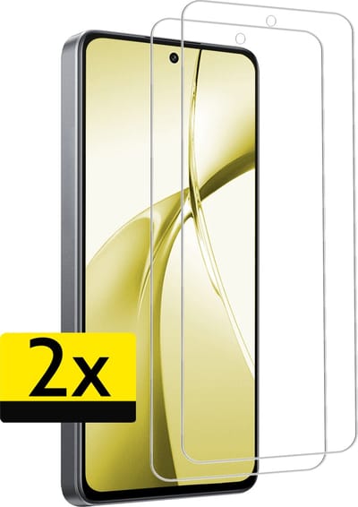 Screenprotector - Geschikt voor OnePlus Nord CE4 - 2 Stuks - Extra Sterk - Beschermglas - Gehard Glas - Tempered Glass - Screen Protector