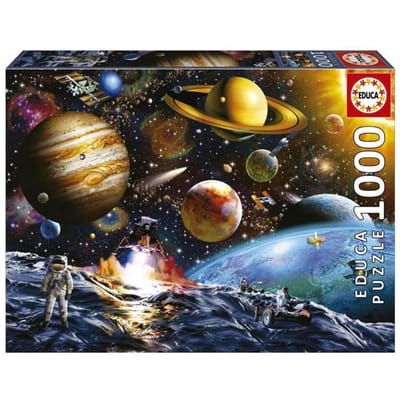 Educa - 1000 stukjes - Asteroïde missie - Ruimte - Heelal - Planeten - Legpuzzel