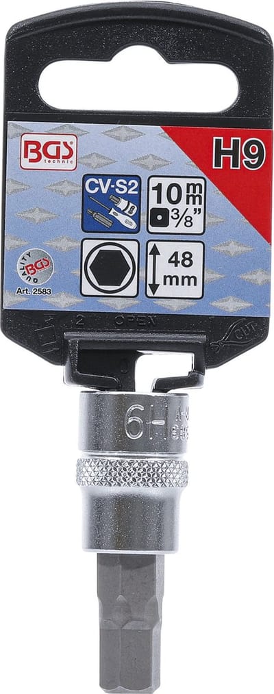 BGS Dopsleutelbit 3/8 INBUS 9 mm