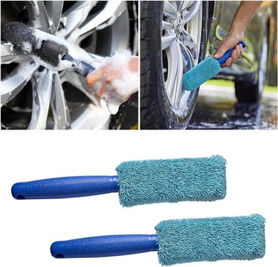 Zachte Microvezel Wielborstel Kit - Bandendetaillering Gereedschap - Krasvrije Wielreinigingsset