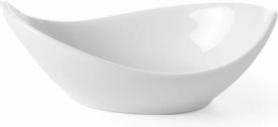 HENDI Tapasschaaltjes – Porselein – Stoot- en slijtvast – 6 stuks – 90x50x20 mm