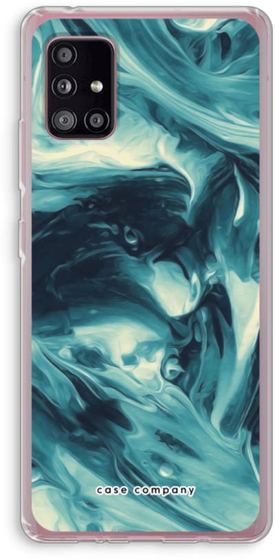 Case Company® - Hoesje geschikt voor Samsung Galaxy A51 5G hoesje - Dreaming About Whales - Soft Cover Telefoonhoesje - Bescherming aan alle Kanten en Schermrand