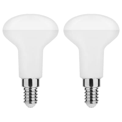 Modee E14 LED Lamp 4.9W - 470lm - 6000K - Daglicht Wit - LED Spot R50 - Vervangt 40W Halogeen Gloeilamp - 2 stuks