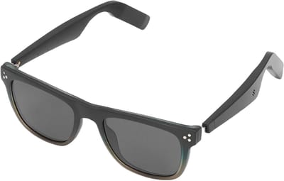 Slimme Vertaler Bril - Bluetooth Zonnebril - Direct Vertalen - 144 Talen Ondersteuning - Magnetisch Frame - Zwart