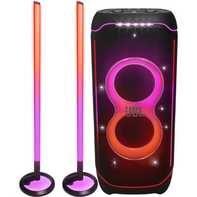 JBL Partybox Ultimate + 2x JBL Partylight Stick