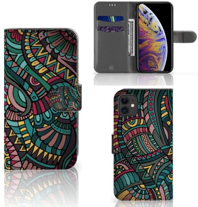 Apple iPhone 11 Telefoon Hoesje Aztec