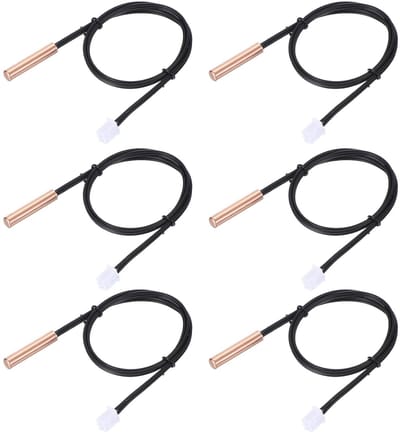 Temperatuursensor - NTC Sensor - Temperatuur Meten - Waterdichte Koperen Kop - 100K 1% 40cm