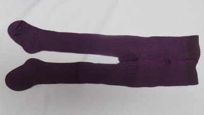 Maillot - Kousenbroek - Collant - Meisje - Purper - 9-12maand