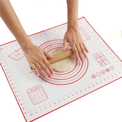 Grote bakmat - Siliconen bak mat - 70/50CM - Anti-aanbak - Ovenmat - Ovenmatje - Siliconen - Herbruikbaar - Bakken - Koken - CHPN