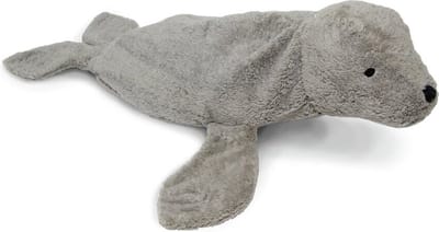 Warmte Knuffel Zeehond | Grijs Large