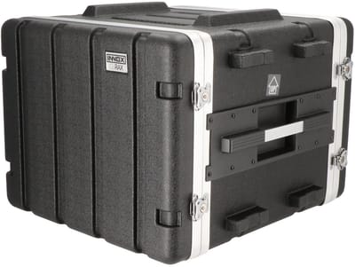 Flightcase 8U 19 inch - Innox GoRAX 8U17 double-door - Multikleur